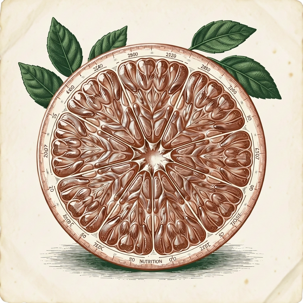 Botanical etching